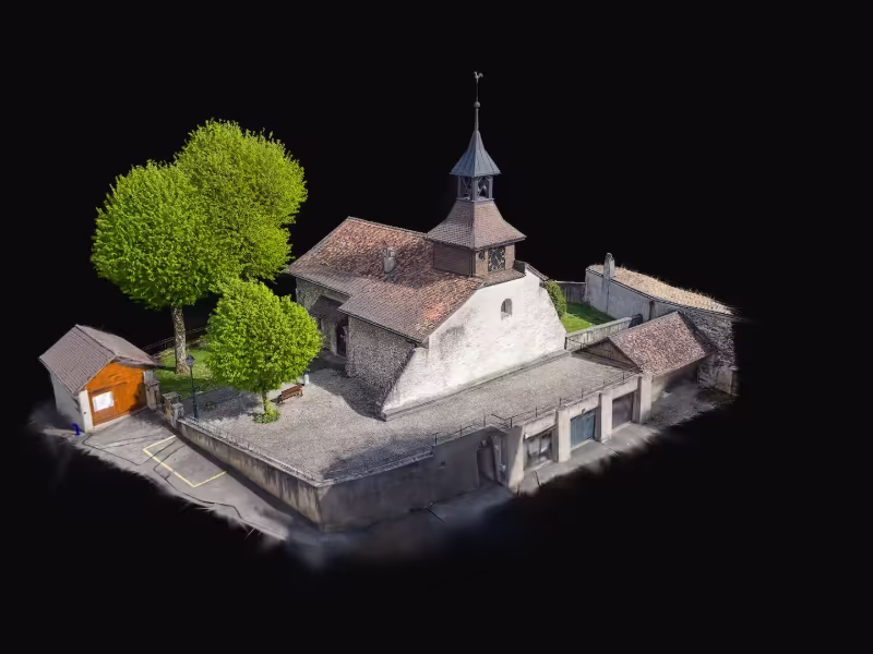 Aperçu : Église Saint-Étienne de Montcherand, expérience interactive